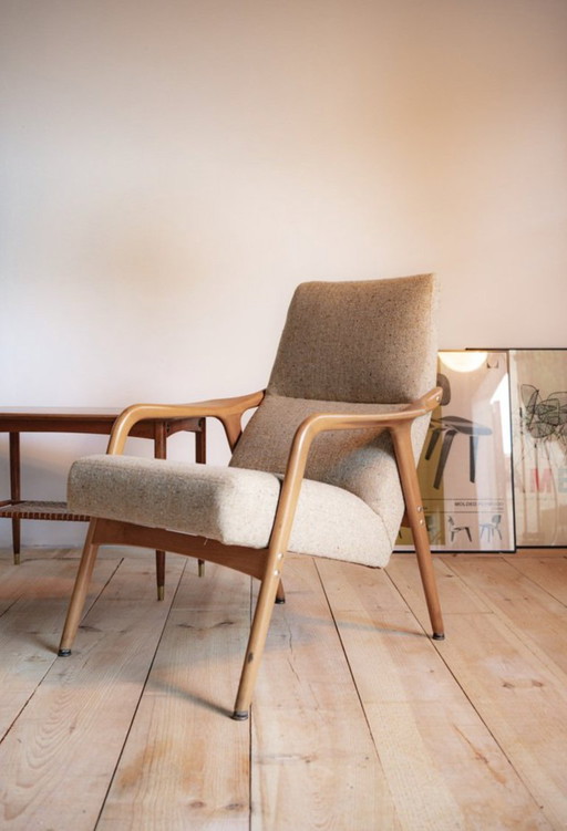 Butacas de Bertil Fridhagen para Bodafors, años 60. Juego de 2 – fauteuils, Textile, Wood