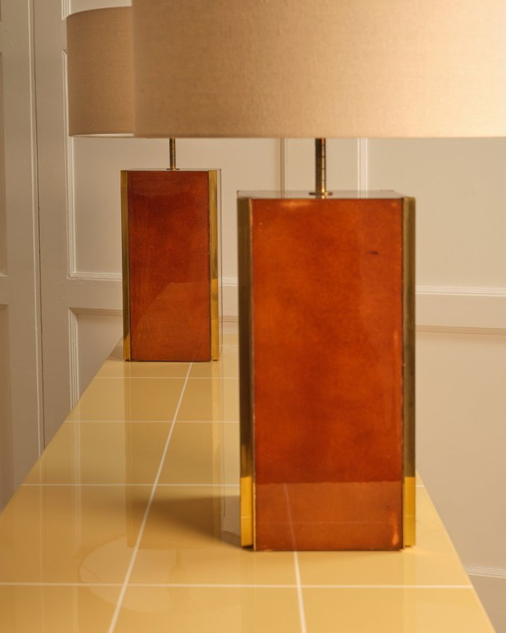 Image 1 of Par de lámparas italianas - años 70