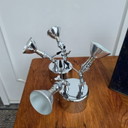 Faretti da superficie Designoluce Baionetta, 2 pezzi. Design italiano Andrea Bastianello