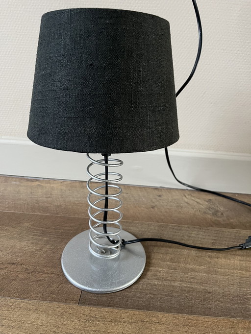 Vintage IKEA table lamp B9610 black shade