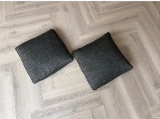 Cojines Natuzzi antracita