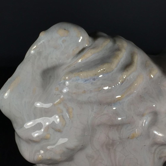 Sculptures d'animaux en céramique de dinde blanche par Domien Ingels pour Ceramaes, années 1930 – Ceramic (photo 4 of 8)