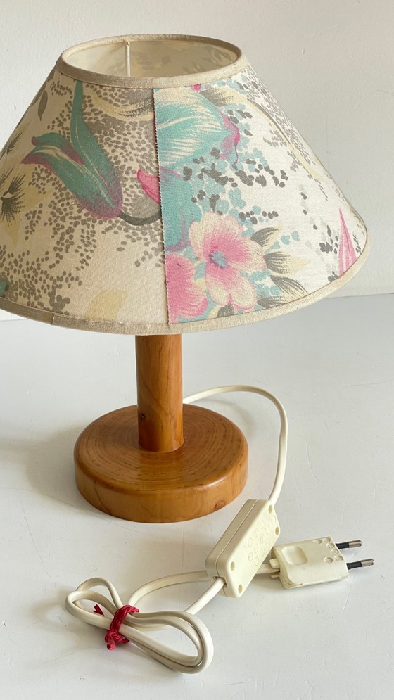 Image 1 of Vintage Floral Lampshade