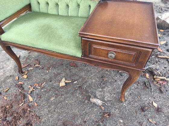 Image 1 of Telefonhocker im viktorianischen Stil