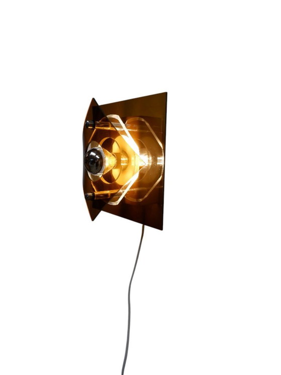 Image 1 of Herda wandlamp, jaren 70