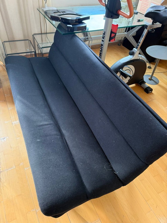 Image 1 of Artifort Kho Liang 3-Sitzer- und 2-Sitzer-Sofa, schwarz