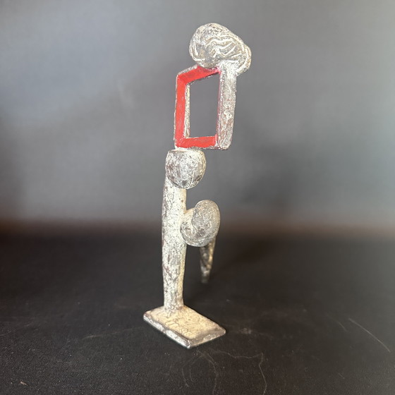 Image 1 of Uniek bronzen beeld – Pierre Lumey (1948–), gesigneerd ‘PL 99’ 