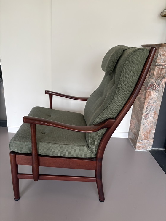 Image 1 of Mooie fauteuil in Deense stijl