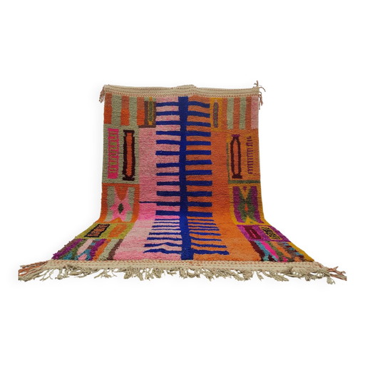 Berber rug in natural wool 2.5 x 1.5 m