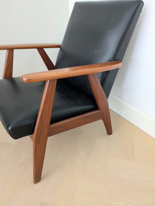 Sillón de teca vintage