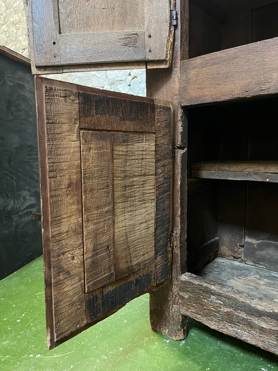 Buffet mit 4 Türen, 18. Jahrhundert, Highboards, Holz, Braun (Foto 10 von 15)