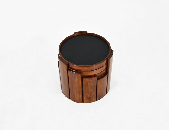 Image 1 of Model 780 nesttafels van Gianfranco Frattini voor Cassina, jaren 60, set van 4