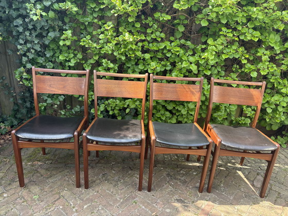 Image 1 of 4x Vintage chair