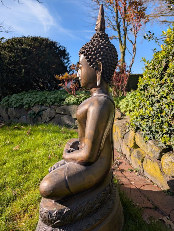 Image 1 of Chef-d'œuvre du Bouddha du XIXe siècle