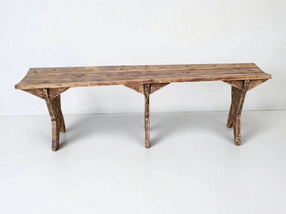 Panca da fattoria / Legno – Panche, Wood, Rustic (photo 3 of 8)