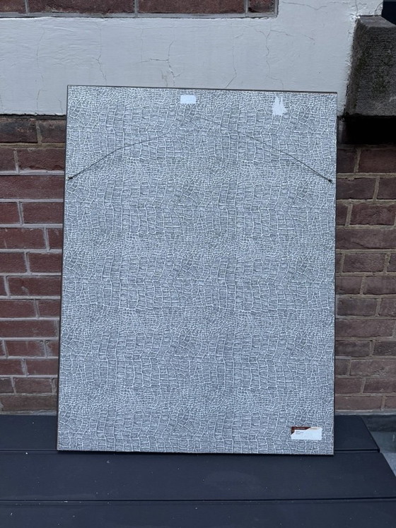 Seated woman seen from behind by Herman (1998), Wall decoration, Paper, Grey (photo 2 of 5)