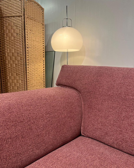 Image 1 of NEU BEZOGENES Design on Stock Bloq Ecksofa Aubergine