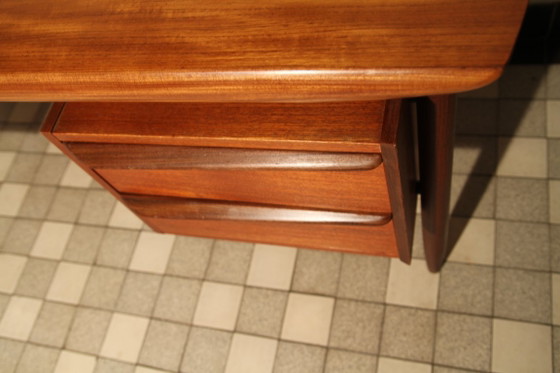 Propos Hulmefa Teak Desk Bureau Jaren 60 – Wood (photo 9 of 16)