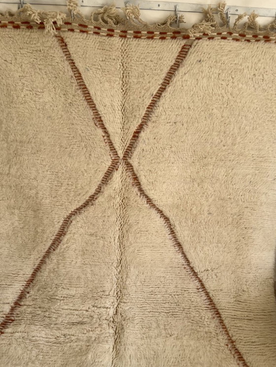 Image 1 of Tapis marocain artisanal en laine 250cmx150cm