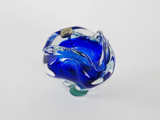 Image 1 of Boheemse kom, Tsjechisch ontwerp, jaren 70, vervaardigd in Tsjechië.