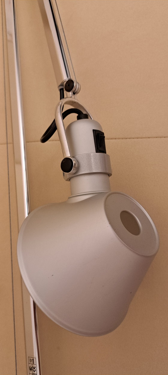 Image 1 of Artemide Tolomeo Terra vloerlamp zilver – iconische Italiaanse designlamp – in uitstekende staat
