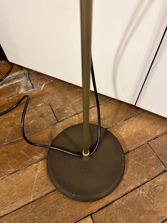 Image 1 of 626/L brown floor lamp, designed by Joe Colombo, Oluce edition, vintage, 1960s-70s, original