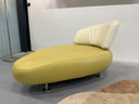 Leolux Kikko Chaise Longue Fauteuil Geel groen Creme 