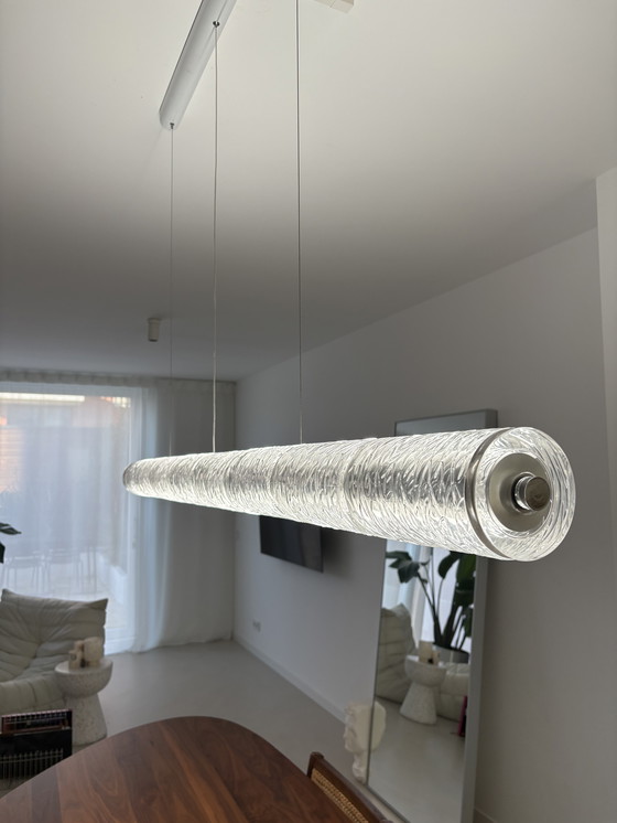 Image 1 of Flos Luce Orizzontale style | Lampada a sospensione LED in vetro di design