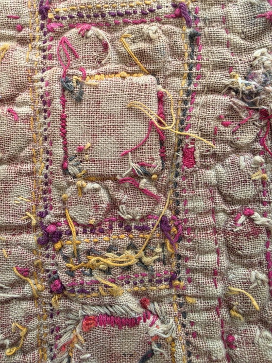 Gala ceremonial bordada Banjara de la India – Objetos decorativos, Cotton (photo 10 of 10)