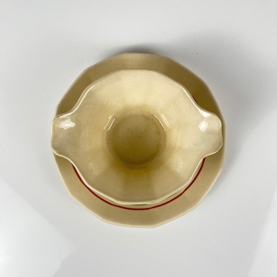 Image 1 of Salsera "Armelle", Sarreguemines, finales del siglo XIX - principios del XX