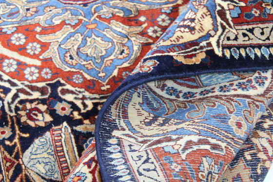 Image 1 of Tapis persan original noué à la main Kashmar Fein Paradise Design 386 X 294 Cm Top Condition