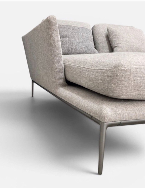 B&B Italia Atoll corner sofa 150x335cm fabric cat. Extra – Aluminium, Textile (photo 5 of 11)