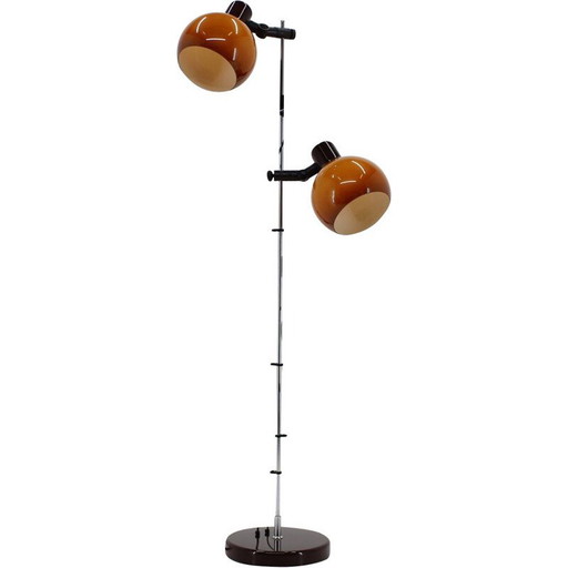 Vintage verstelbare vloerlamp,1960