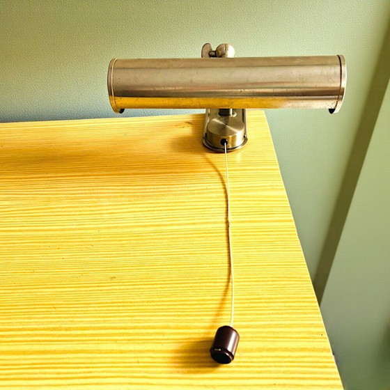 Image 1 of Industrial style aluminium shelf or picture llight with clamp