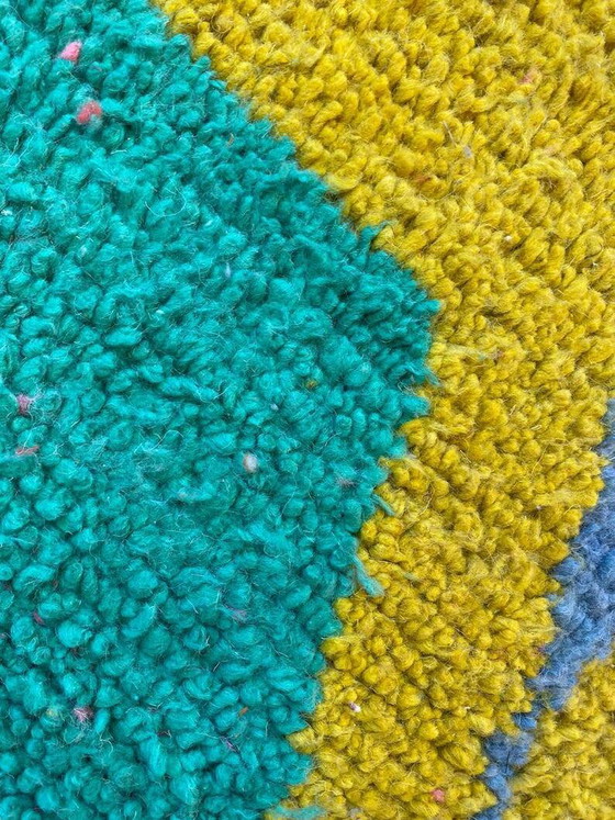 Handgefertigter marokkanischer Teppich 250cm x 150cm – Teppiche & Läufer, Wolle (photo 6 of 6)