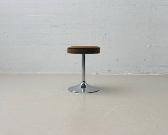 Image 1 of Sgabello vintage Tulip di Vitra, in marrone, fine anni '70.