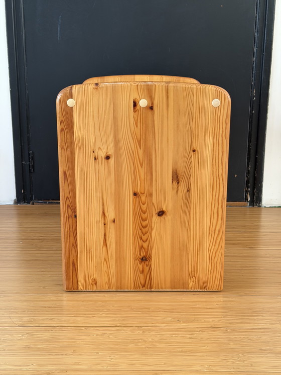 Image 1 of Tavolino vintage in pino massello