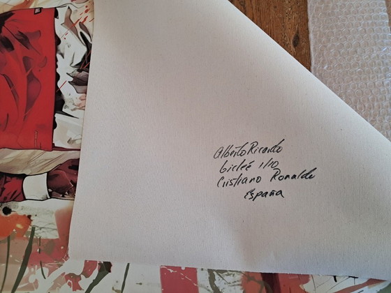 Image 1 of Alberto RICARDO - Cristiano Ronaldo 2 - Toile d'artiste