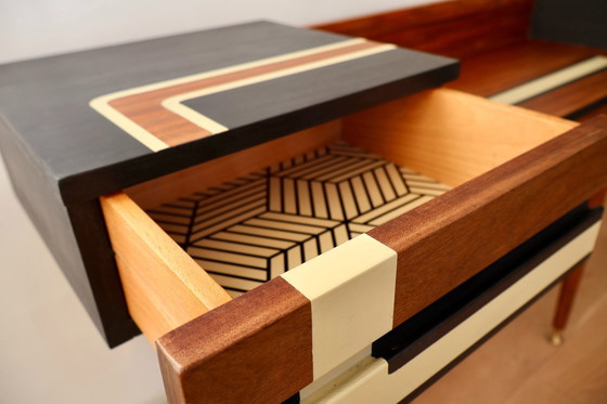 Image 1 of SOLD! Mid-Century Modern Console / Entry Table – Artistically Restored