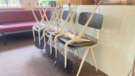 6x sedie Result di Friso Kramer, Ahrend de Cirkel