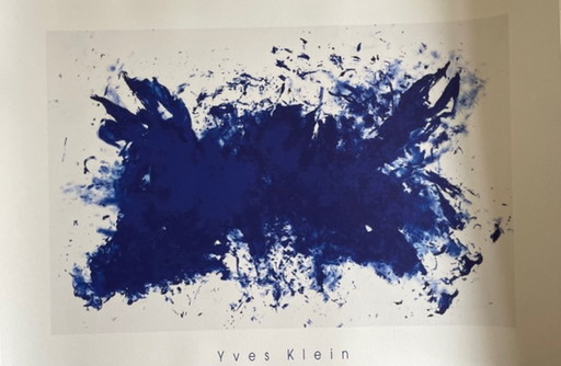 Yves Klein (1928-1962), Hommage a Tennessee Williams, 1960, copyright SABAM Belgique 2000, Gedrukt in Italië