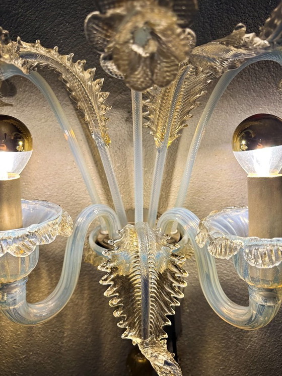 Grande applique murale vintage en Murano – Appliques murales (photo 10 of 14)