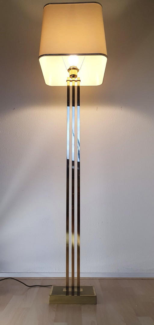 Vintage Lustrerie Deknudt Regency floor lamp