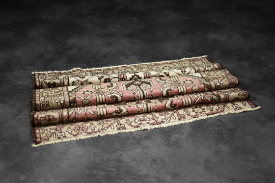 Image 1 of Vintage Hand-Woven Middle Eastern Oriental Hamadan Rug, 1960s