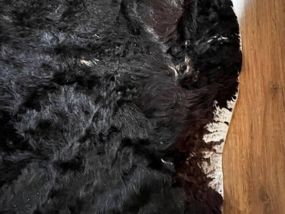 Image 1 of Tappeto, pelle di vacchetta marrone