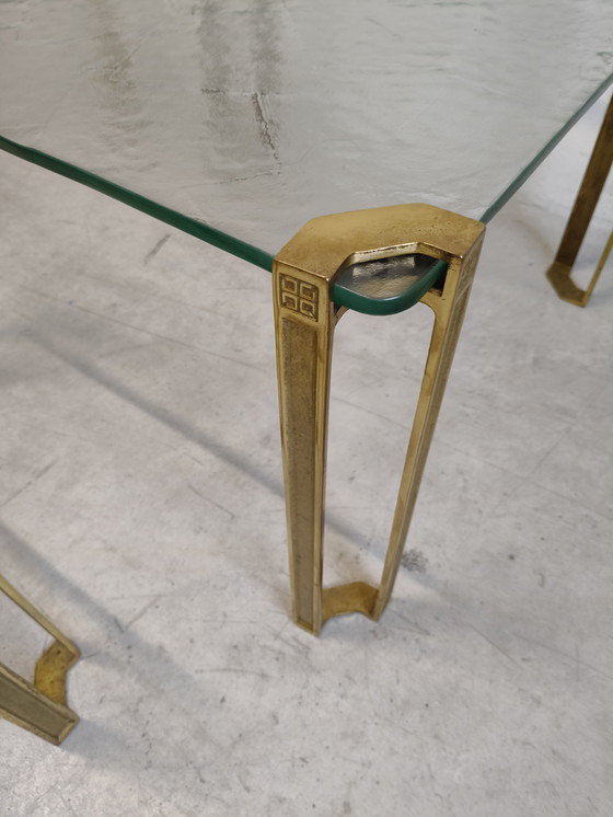 Image 1 of Tavolino da caffè con due tavolini laterali