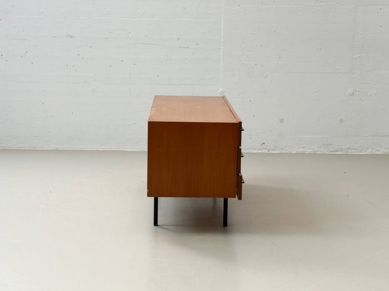 Image 1 of Scandinavian mid-century teak lowboard with drawers