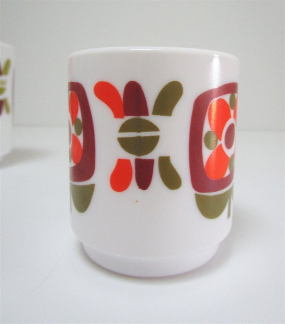Image 1 of 1970s floral mugs and cups
