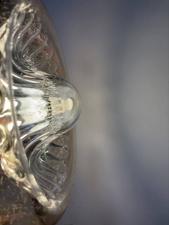 Image 1 of Rare suspension vintage – Glashütte, Limbourg, avec un magnifique effet bulles/glace