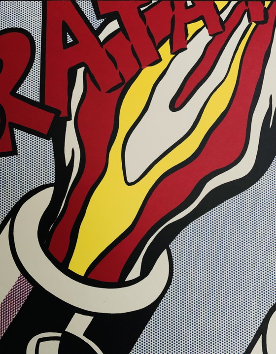 Image 1 of „Triptychon, als ich das Feuer eröffnete“.

